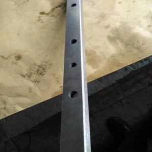 Naylon Fiber kesme için sabit Blade